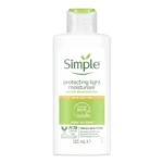کرم مرطوب کننده Simple مدل Protecting Light حجم 125 میلی لیتر
