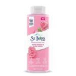 شامپو بدن St Ives مدل Rose Water and Aloe Vera حجم 473 میلی لیتر