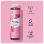 شامپو بدن St Ives مدل Rose Water and Aloe Vera حجم 473 میلی لیتر - Image 2