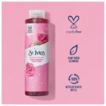 شامپو بدن St Ives مدل Rose Water and Aloe Vera حجم 650 میلی لیتر - Image 2