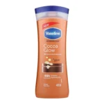 لوسیون بدن Vaseline مدل Cocoa Glow حجم 400 میلی لیتر
