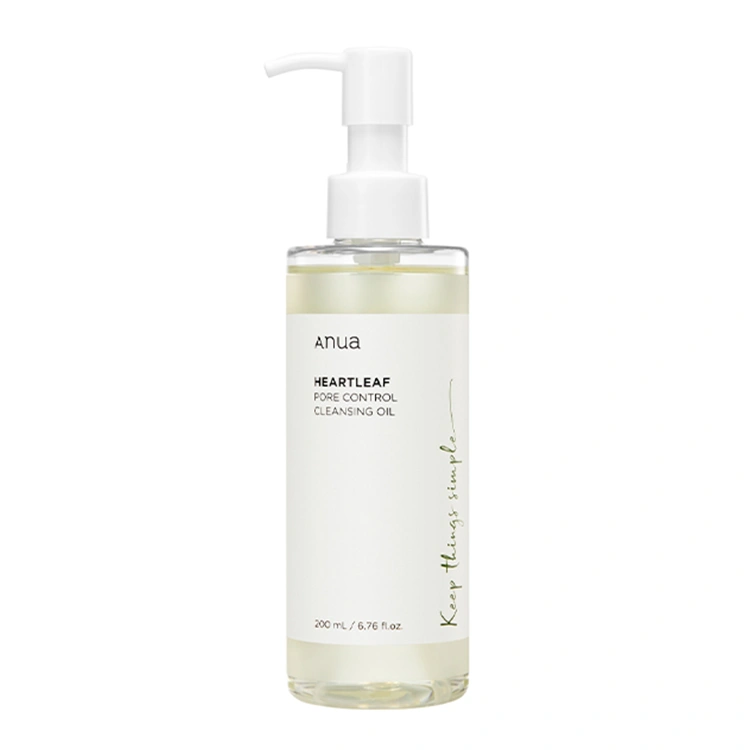anua-heartleaf-pore-control-cleansing-oil-200ml روغن شوینده صورت Anua مدل Heartleaf Pore Control حجم 200 میلی لیتر - Image 1