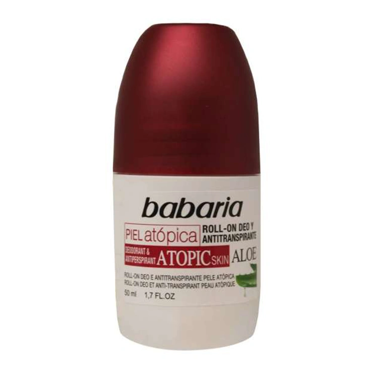 babaria-atopic-skin-roll-on-deodorant-50ml مام ضد تعریق Babaria مدل Atopic Skin حجم 50 میلی لیتر - Image 1