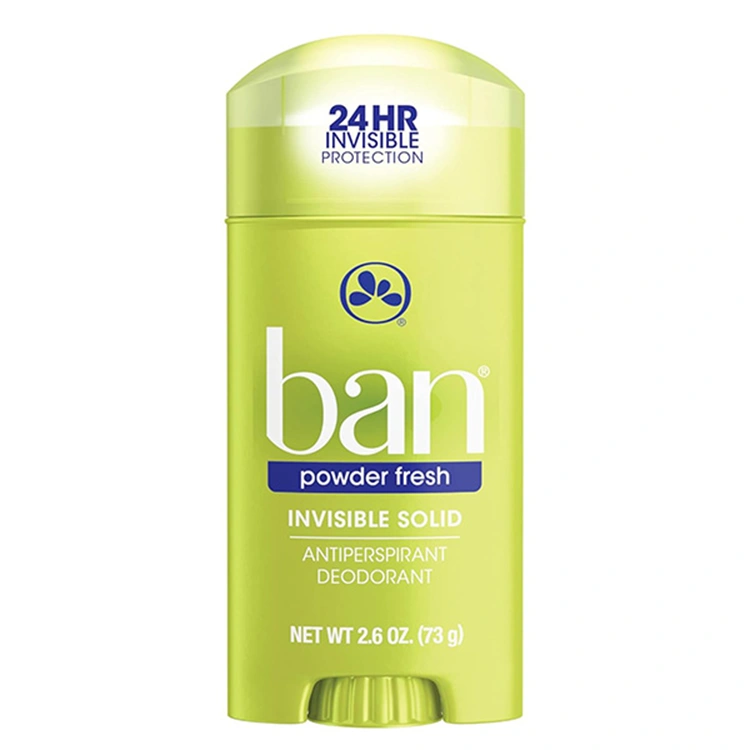 ban-powder-fresh-invisible-solid-anti-perspirant-deodorant-73gr مام ضد تعریق Ban مدل Powder Fresh وزن 73 گرم - Image 1