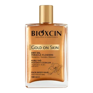 روغن صورت، بدن و مو Bioxcin مدل Gold On Skin حجم 100 میلی لیتر