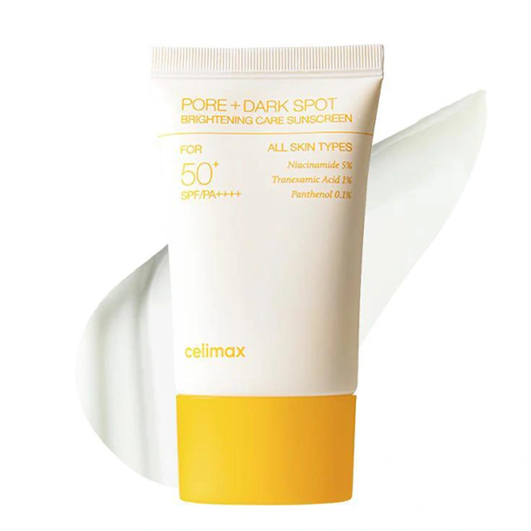 celimax-pore-plus-dark-spot-brightening-care-sunscreen-50ml کرم ضد آفتاب Celimax مدل Pore Plus Dark Spot حجم 50 میلی لیتر - Image 1