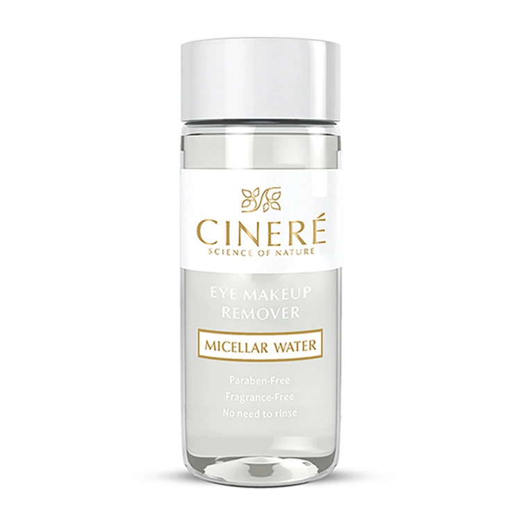 cinere-eye-makeup-remover-micellar-water-120ml میسلار واتر Cinere مدل Eye Makeup Remover حجم 120 میلی لیتر - Image 1