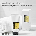 ژل شوینده COSRX مدل Advanced Snail Mucin حجم 150 میلی لیتر - Image 2