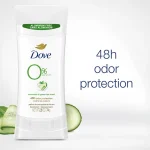 مام ضد تعریق Dove مدل Aluminum Free Cucumber and Green Tea وزن 74 گرم - Image 2