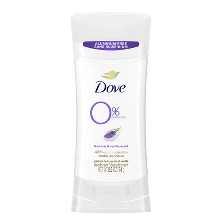 dove-aluminum-free-lavender-and-vanila-deodorant-stick-74gr مام ضد تعریق Dove مدل Aluminum Free Lavender and Vanila وزن 74 گرم - Image 1