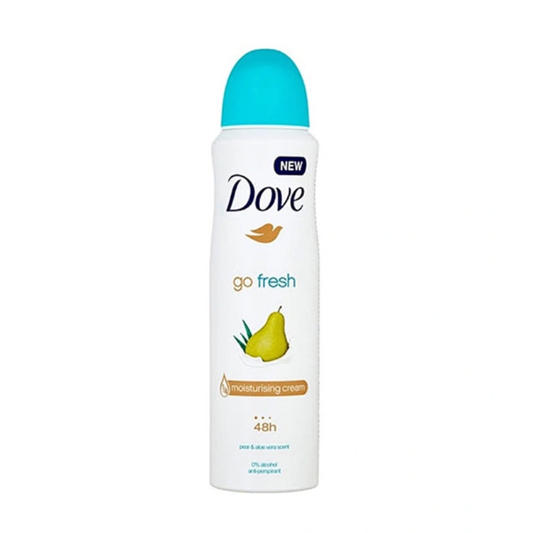 dove-go-fresh-pear-and-aloe-vera-anti-perspirant-150ml اسپری ضد تعریق Dove مدل Go Fresh Pear and Aloe Vera حجم 150 میلی لیتر - Image 1