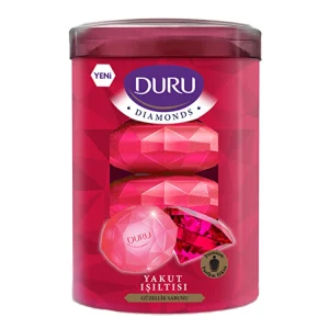صابون Duru مدل Oriental Red Diamond بسته 4 عددی