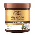 کرم مو Every Strand مدل Simply Curls With Shea and Coconut Oil حجم 399 میلی لیتر