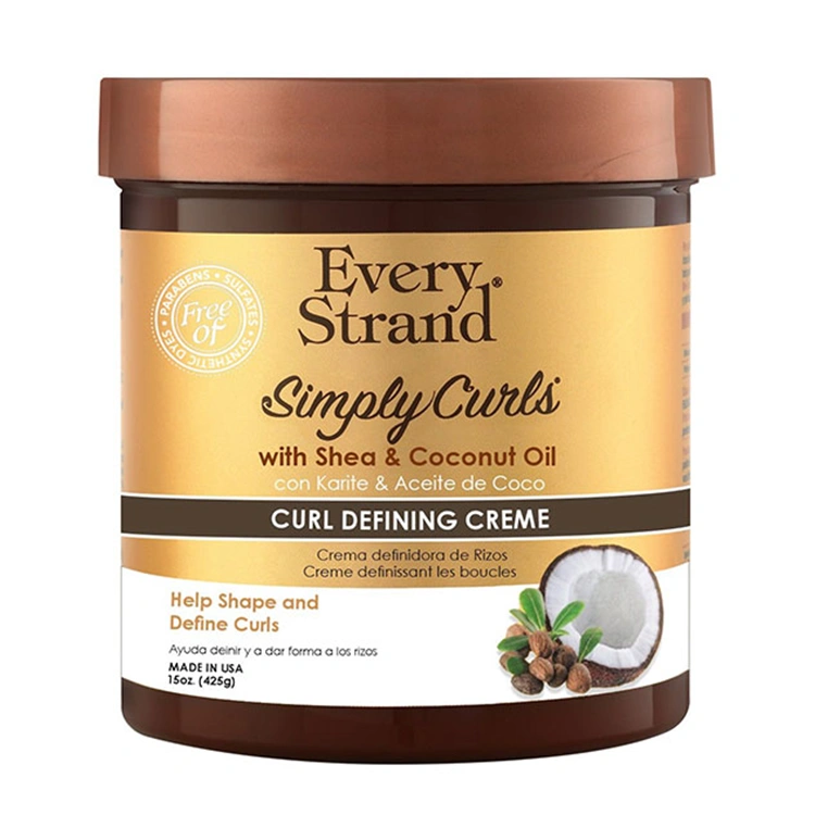 every-strand-simply-curls-with-shea-and-coconut-oil-curl-defining-cream-399ml کرم مو Every Strand مدل Simply Curls With Shea and Coconut Oil حجم 399 میلی لیتر - Image 1