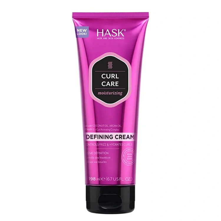 hask-curl-care-moisturizing-defining-cream-198ml کرم مو Hask مدل Curl Care حجم 198 میلی لیتر - Image 1