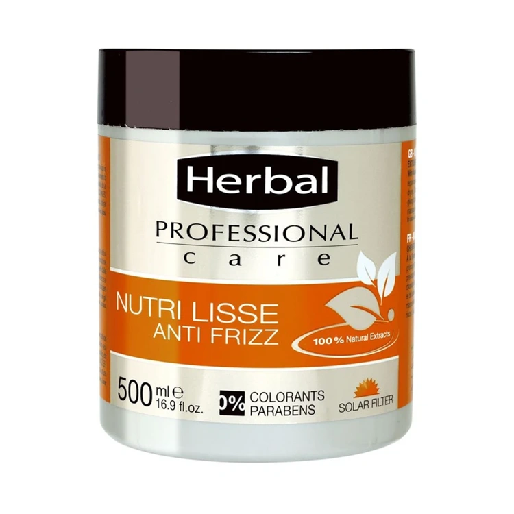 herbal-nutri-lisse-anti-frizz-hair-mask-500ml ماسک مو Herbal مدل Nutri Lisse Anti Frizz حجم 500 میلی لیتر - Image 1