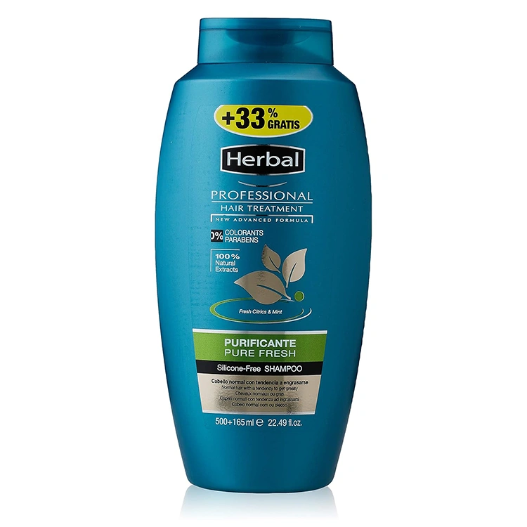 herbal-purificante-pure-fresh-shampoo-500ml شامپو Herbal مدل Purificante Pure Fresh حجم 500 میلی لیتر - Image 1