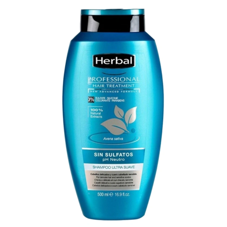 herbal-sin-sulfatos-shampoo-500ml شامپو Herbal مدل Sin Sulfatos حجم 500 میلی لیتر - Image 1