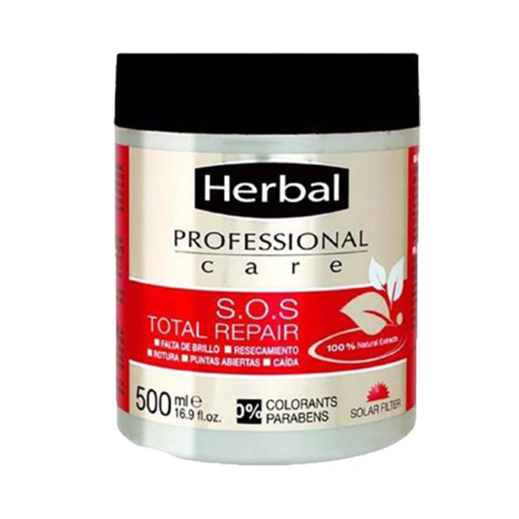 herbal-sos-total-repair-hair-mask-500ml ماسک مو Herbal مدل SOS Total Repair حجم 500 میلی لیتر - Image 1