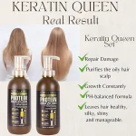 شامپو Keratine Queen مدل Protein Brazilian حجم 800 میلی لیتر - Image 3