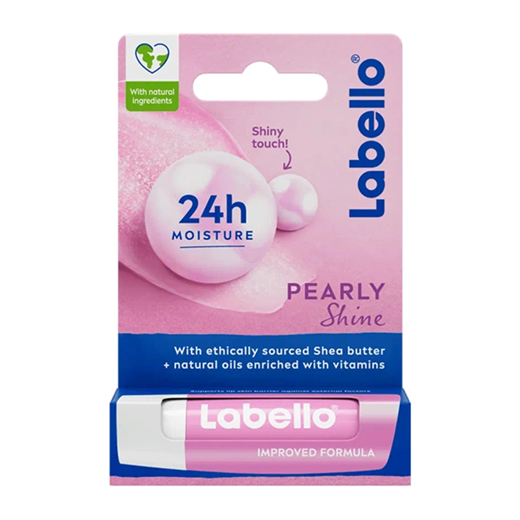 labello-pearly-shine-lip-balm بالم لب Labello مدل Pearly Shine - Image 1