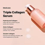 سرم آبرسان و ضد چروک Medicube مدل Triple Collagen حجم 55 میلی لیتر - Image 5