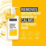 ژل شوینده Neutrogena مدل Clear and Soothe حجم 200 میلی لیتر - Image 3