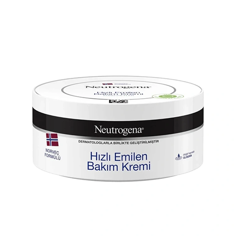 neutrogena-fast-absorbing-care-cream-200ml کرم مرطوب کننده Neutrogena مدل Fast Absorbing Care حجم 200 میلی لیتر - Image 1