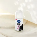 مام ضد تعریق Nivea مدل Black and White Invisible Clear حجم 50 میلی لیتر - Image 3