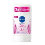 مام ضد تعریق Nivea مدل Pearl and Beauty Stick حجم 50 میلی لیتر