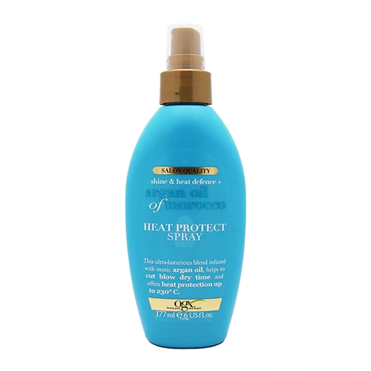 ogx-argan-oil-of-morocco-heat-protect-spray-177ml اسپری مو ogx مدل Argan Oil of Morocco حجم 177 میلی لیتر - Image 1