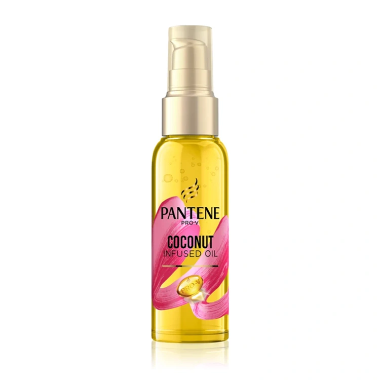 pantene-pro-v-coconut-infused-hair-oil-100ml روغن مو Pantene مدل Pro V Coconut Infused حجم 100 میلی لیتر - Image 1