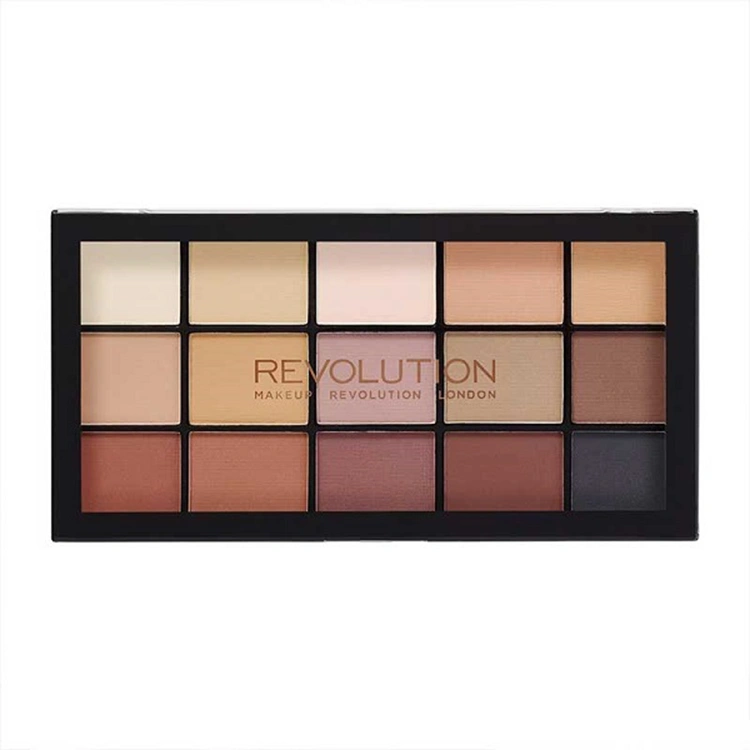 revolution-reloaded-basic-mattes-eyeshadow-palette پالت سایه چشم Revolution مدل Reloaded Basic Mattes - Image 1
