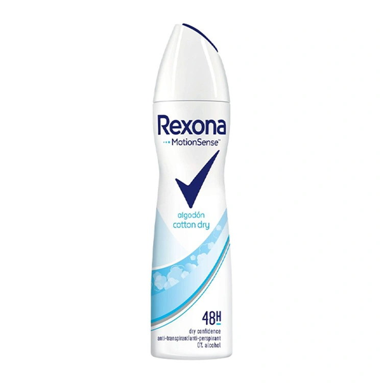 rexona-algodon-cotton-dry-anti-perspirant-spray-200ml اسپری ضد تعریق Rexona مدل Algodon Cotton Dry حجم 200 میلی لیتر - Image 1
