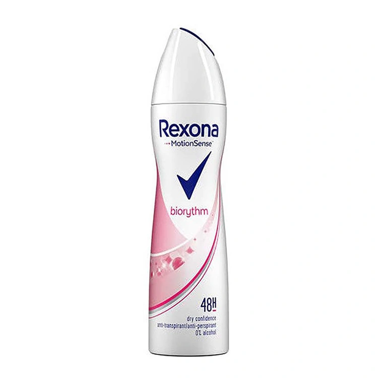 rexona-biorythm-anti-perspirant-body-spray-200ml اسپری ضد تعریق Rexona مدل Biorythm حجم 200 میلی لیتر - Image 1