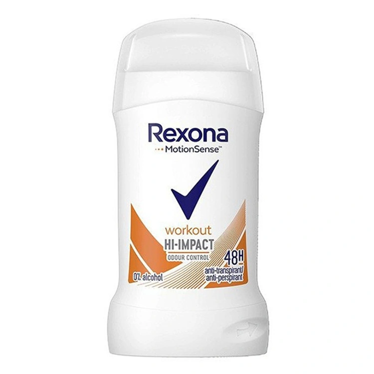 rexona-workout-hi-impact-anti-perspirant-stick-40gr مام ضد تعریق Rexona مدل Workout Hi Impact Women وزن 40 گرم - Image 1