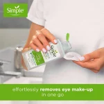پاک کننده آرایش چشم Simple مدل Eye Make Up Remover حجم 125 میلی لیتر - Image 10