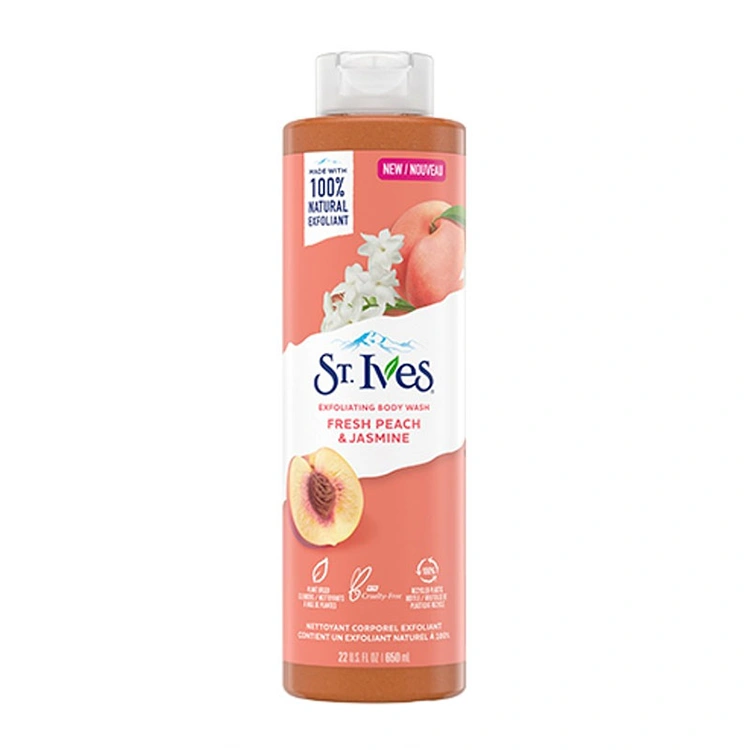 st-ives-fresh-peach-and-jasmine-body-shampoo-650ml شامپو بدن St Ives مدل Fresh Peach and Jasmine حجم 650 میلی لیتر - Image 1