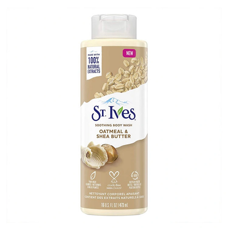 st-ives-oatmeal-and-shea-butter-body-shampoo-473ml شامپو بدن St Ives مدل Oatmeal and Shea Butter حجم 473 میلی لیتر - Image 1
