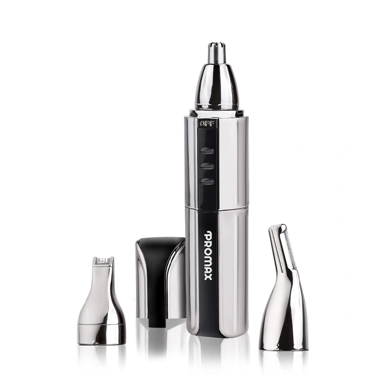 promax-3414u-rechargeable-nose-and-ear-hair-trimmer-set موزن بینی و گوش Promax مدل 3414u - Image 1