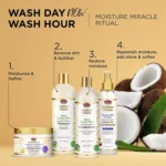 کرم مو African Pride مدل Shea Butter and Flaxseed Oil وزن 340 گرم - Image 4