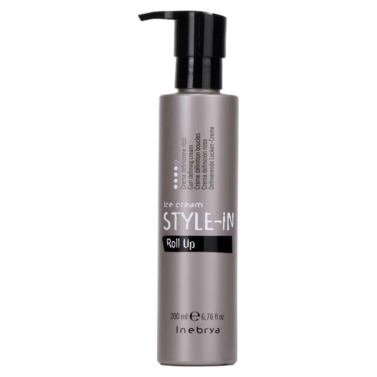 inebrya-style-in-roll-up-curl-defining-cream-200ml کرم مو Inebrya مدل Style In Roll Up حجم 200 میلی لیتر - Image 1