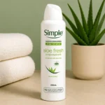 اسپری ضد تعریق Simple مدل Aloe Fresh حجم 250 میلی لیتر - Image 3