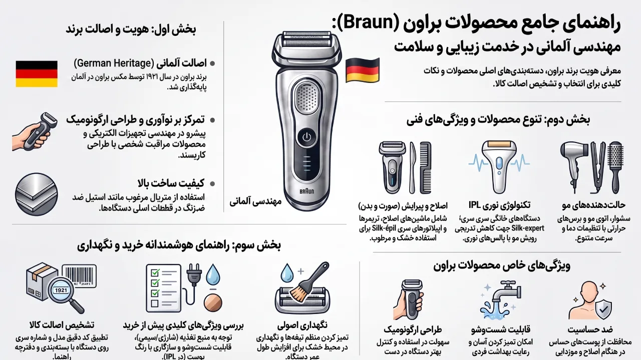 معرفی و تاریخچه برند براون
