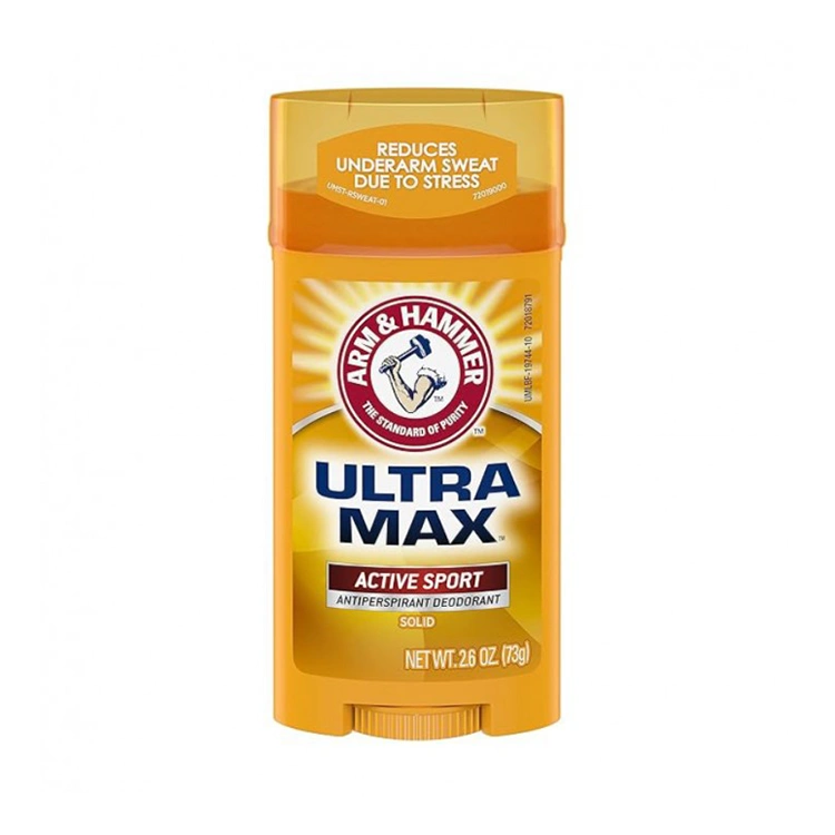 arm-and-hammer-ultra-max-active-sport-anti-perspirant-deodorant-73gr مام ضد تعریق Arm and Hammer مدل Ultra Max Active Sport وزن 73 گرم - Image 1