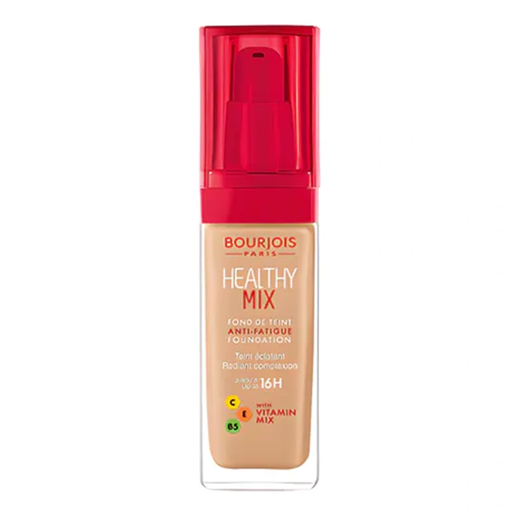 bourjois-healthy-mix-anti-fatigue-foundation-30ml کرم پودر Bourjois مدل Healthy Mix حجم 30 میلی لیتر - Image 1