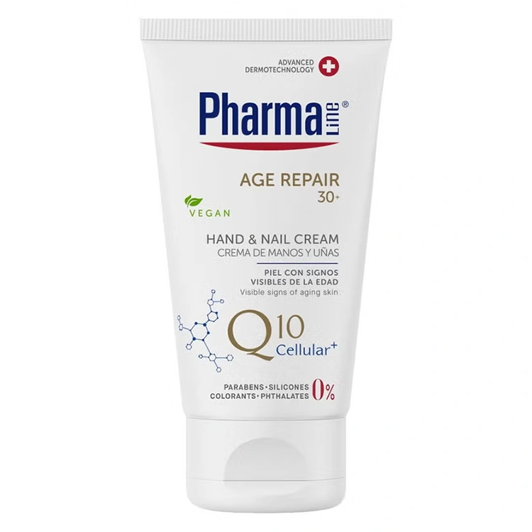pharmaline-age-repair-hand-and-nail-cream-75ml کرم دست و ناخن Pharmaline مدل Age Repair حجم 75 میلی لیتر - Image 1