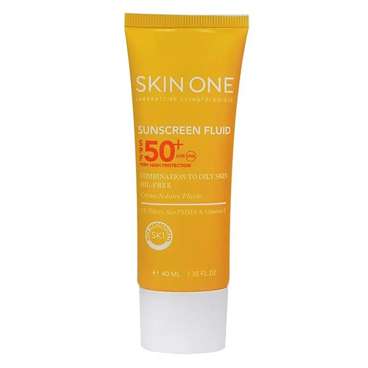 skin-one-combination-to-oily-sunscreen-fluid-40ml کرم ضد آفتاب Skin One مدل Combination to Oily حجم 40 میلی لیتر - Image 1