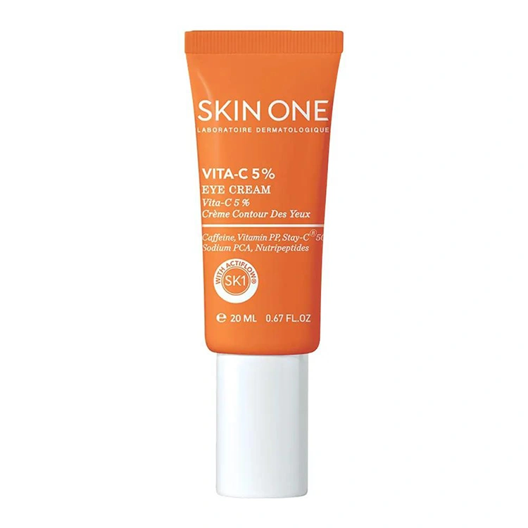 skin-one-vita-c-5-eye-cream-20ml کرم دور چشم Skin One مدل Vita C 5% حجم 20 میلی لیتر - Image 1